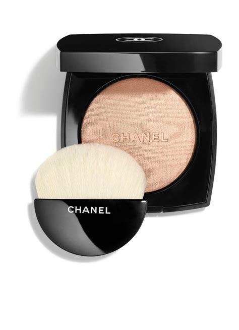 chanel highlighter compact ivory gold|Chanel poudre lumiere highlighter.